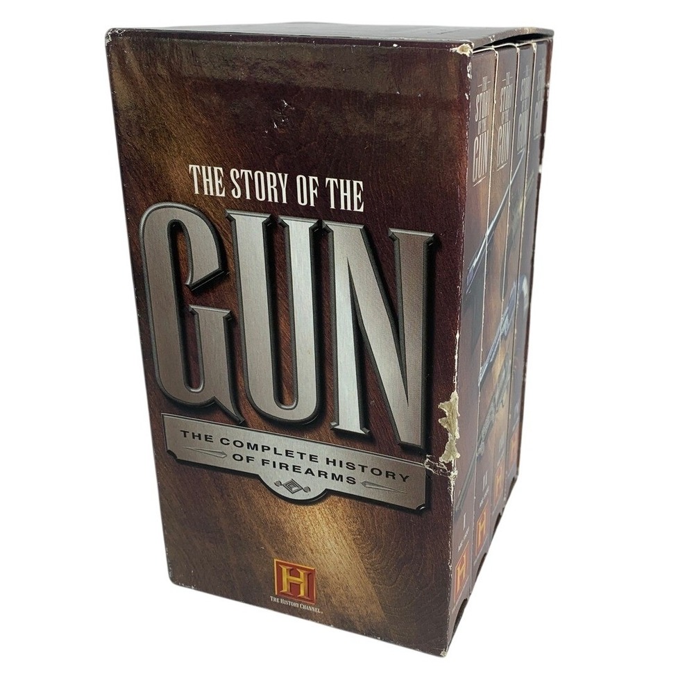 The Story of the Gun The History Channel 90s VHS Box Set 4 Volumes Documentary